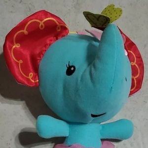 Fisher Price Elephant Plush Stuffed Animal Elephant Rattle Stroller Toy …